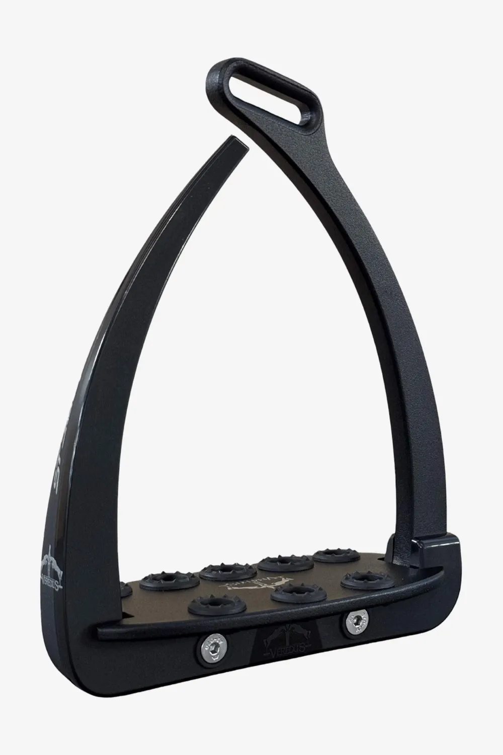 Veredus Veredus|Stigbyglar & Stigläder-Säkerhetsstigbygel Steel1 Vita Svart/Svart