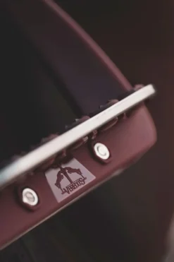 Veredus Veredus|Stigbyglar & Stigläder-Säkerhetsstigbygel Steel1 Vita Bordeaux/Silver