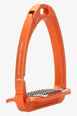 Schockemöhle Stigbyglar & Stigläder|Schockemöhle-Säkerhetsstigbyglar RevoGuard Orange