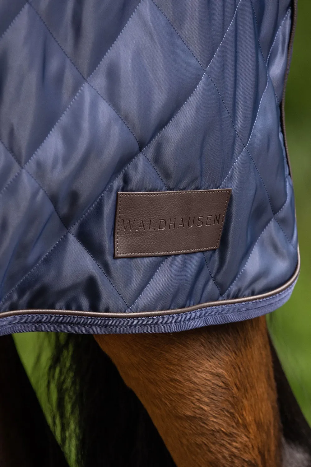 Waldhausen Hästtäcken & Flughuvor-Skrittmaskinstäcke Exclusive 50g Night Blue
