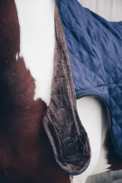 Kentucky Horsewear Hästtäcken & Flughuvor-Skrittmaskinstäcke 160g Navy