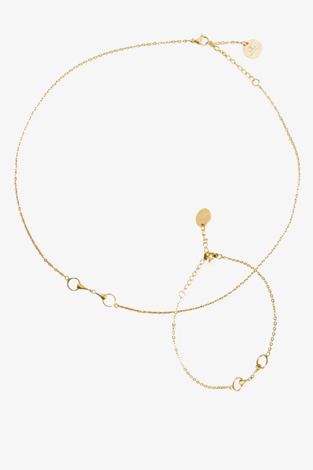 Odelberg Jewelry Odelberg Jewelry|Örhängen & Armband-Smyckespaket Kedja Guld