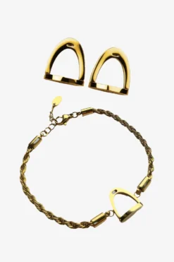 Odelberg Jewelry Odelberg Jewelry|Örhängen & Armband-Smyckespaket Stigbygel Guld