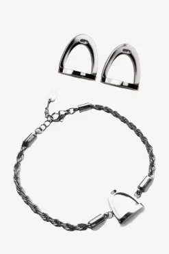 Odelberg Jewelry Odelberg Jewelry|Örhängen & Armband-Smyckespaket Stigbygel Silver
