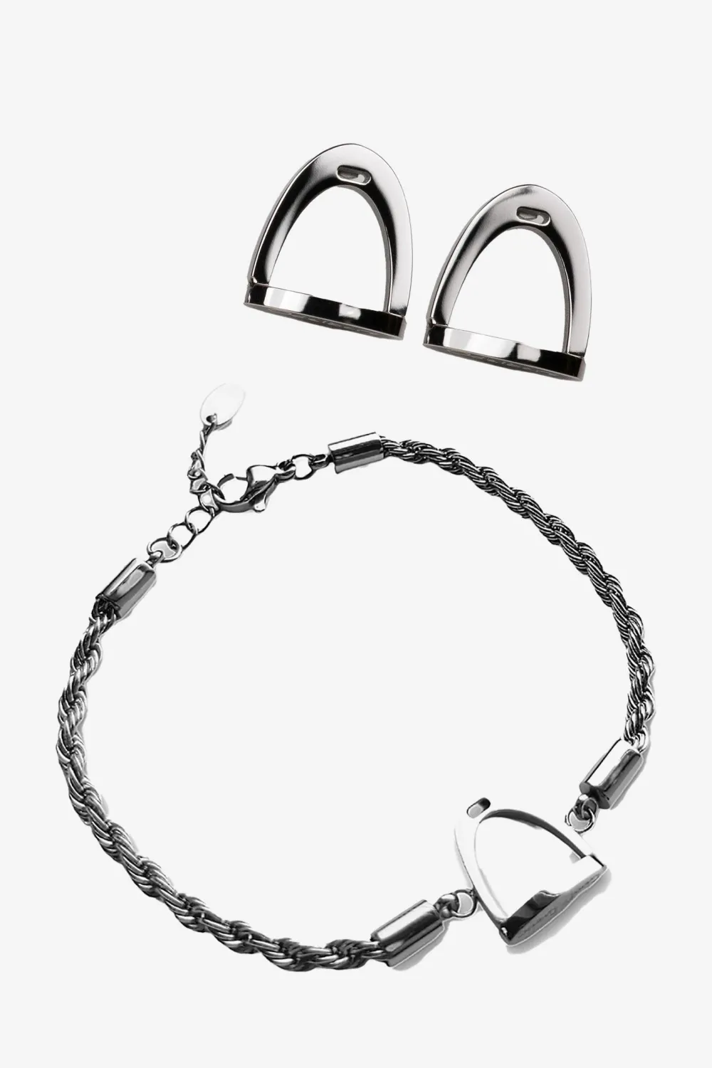 Odelberg Jewelry Odelberg Jewelry|Örhängen & Armband-Smyckespaket Stigbygel Silver