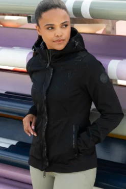 Pikeur Pikeur-Softshell Regnjacka Svart