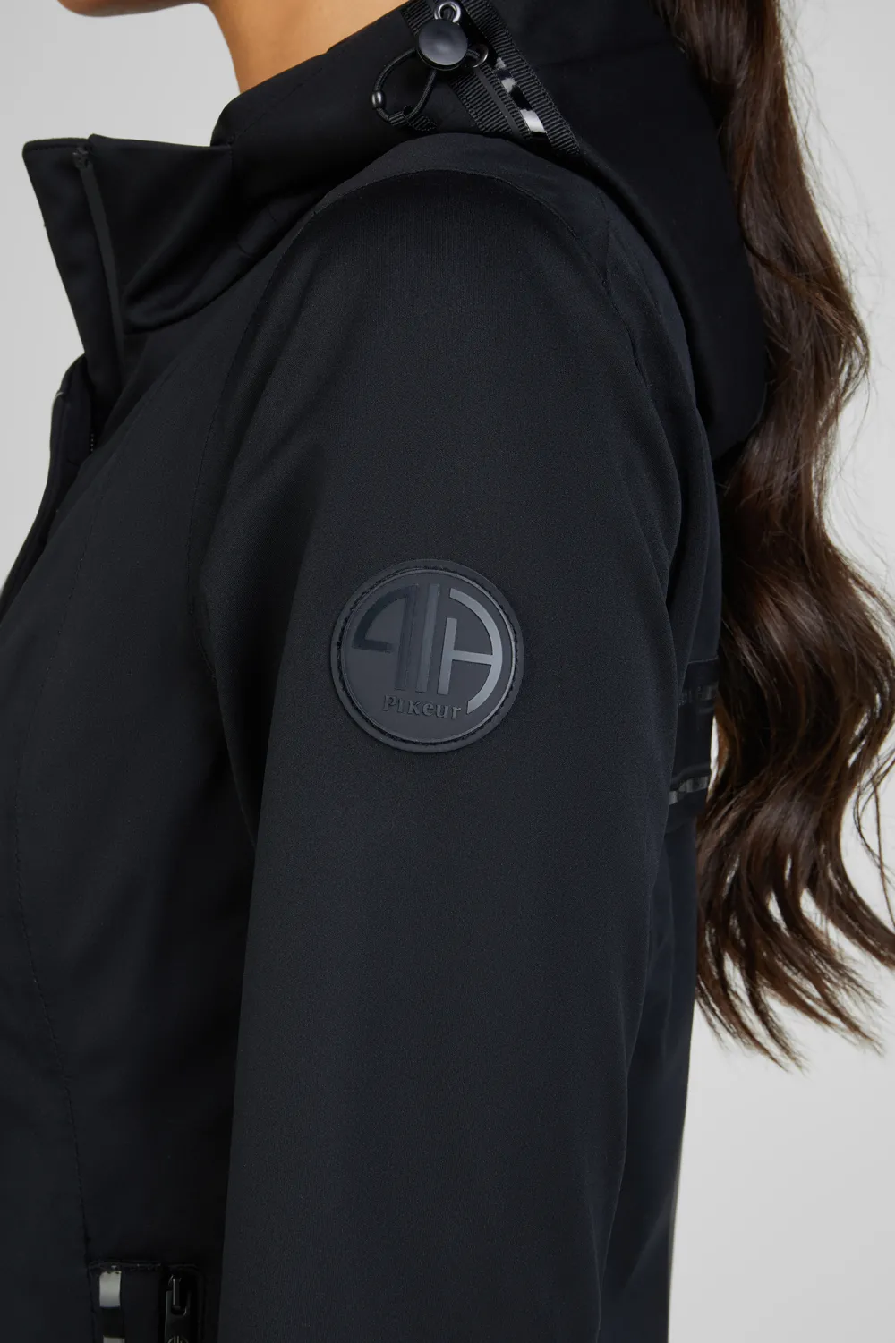 Pikeur Pikeur-Softshell Regnjacka Svart