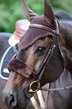 Kentucky Horsewear Kentucky Horsewear|Schabrak & Huvor-Soundless Huva Brun