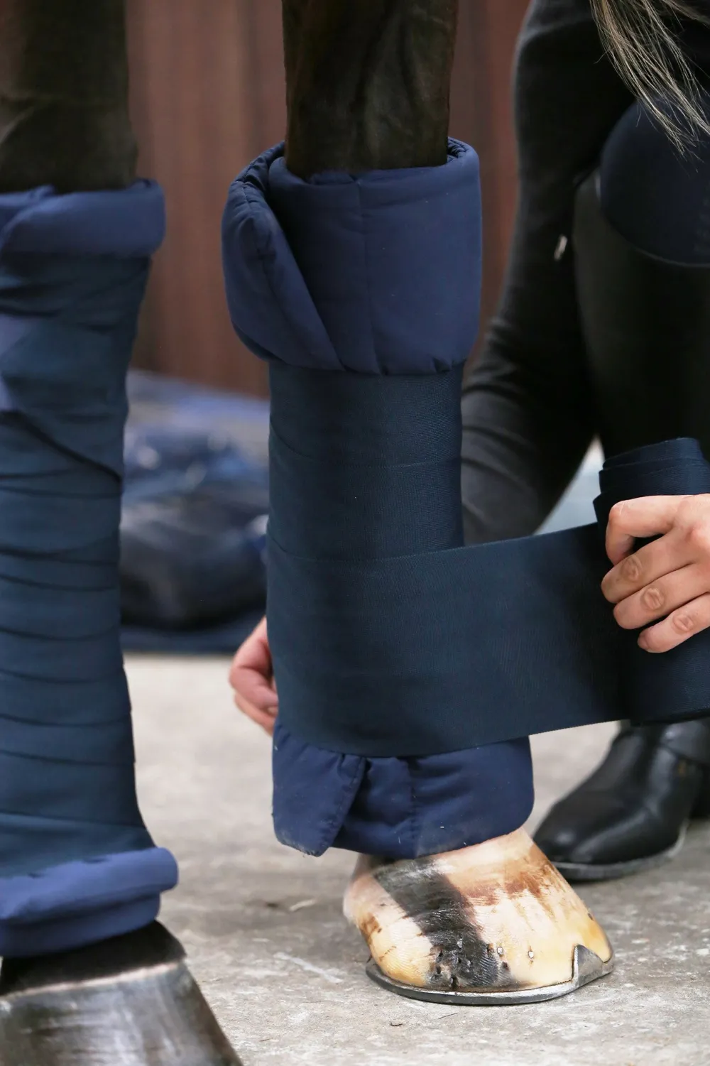 Kentucky Horsewear Kentucky Horsewear|Benskydd & Benlindor-Stallpaddar Navy