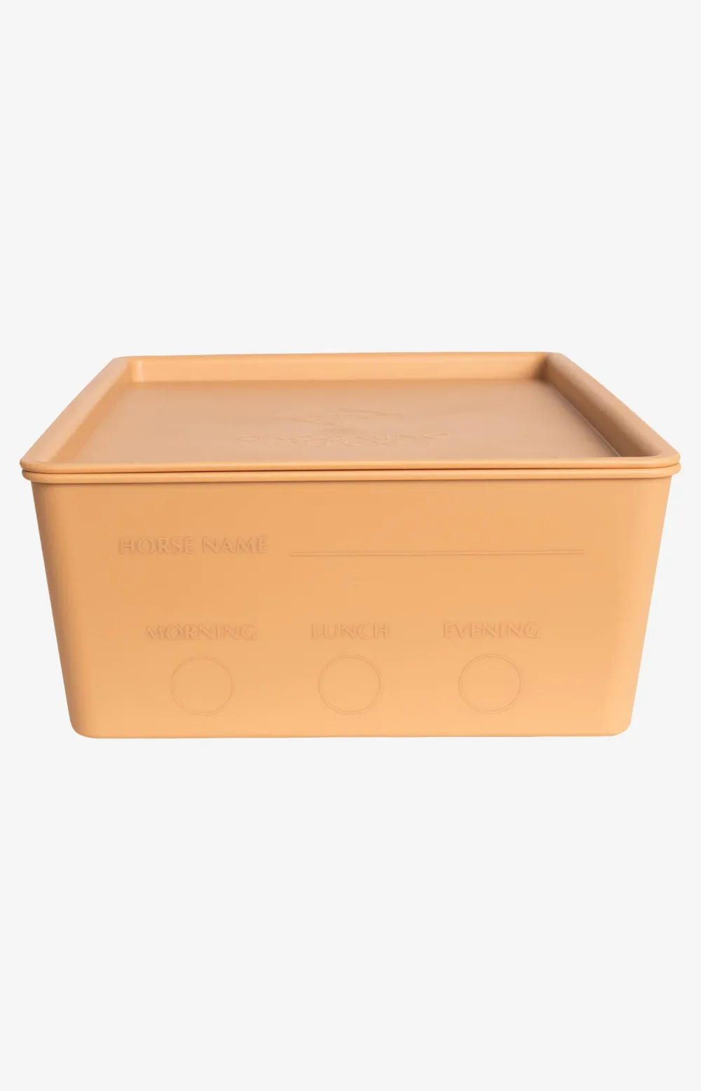 Grooming Deluxe Grooming Deluxe|Utfodring & Hinkar-Stallpaket Foderlådor M Lock 3-pack Beige 3,5L