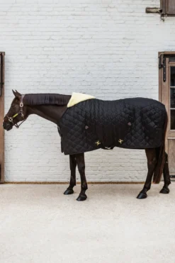 Kentucky Horsewear Hästtäcken & Flughuvor|Kentucky Horsewear-Stalltäcke Comfort 100g Svart