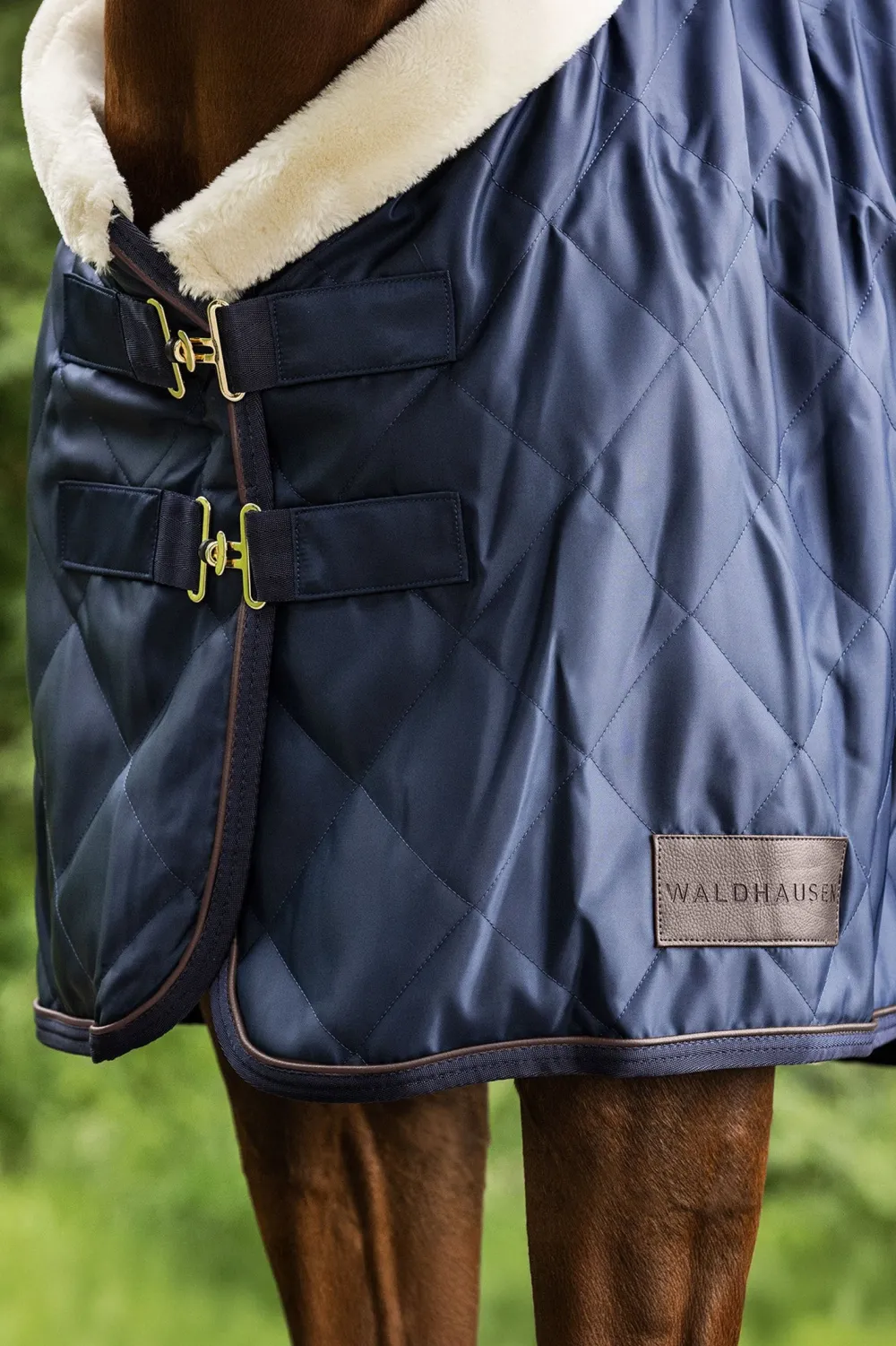 Waldhausen Hästtäcken & Flughuvor-Stalltäcke Exclusive Night Blue