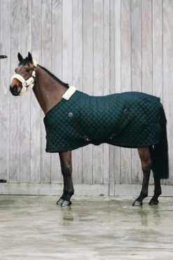 Kentucky Horsewear Hästtäcken & Flughuvor-Stalltäcke 400g Dark Green