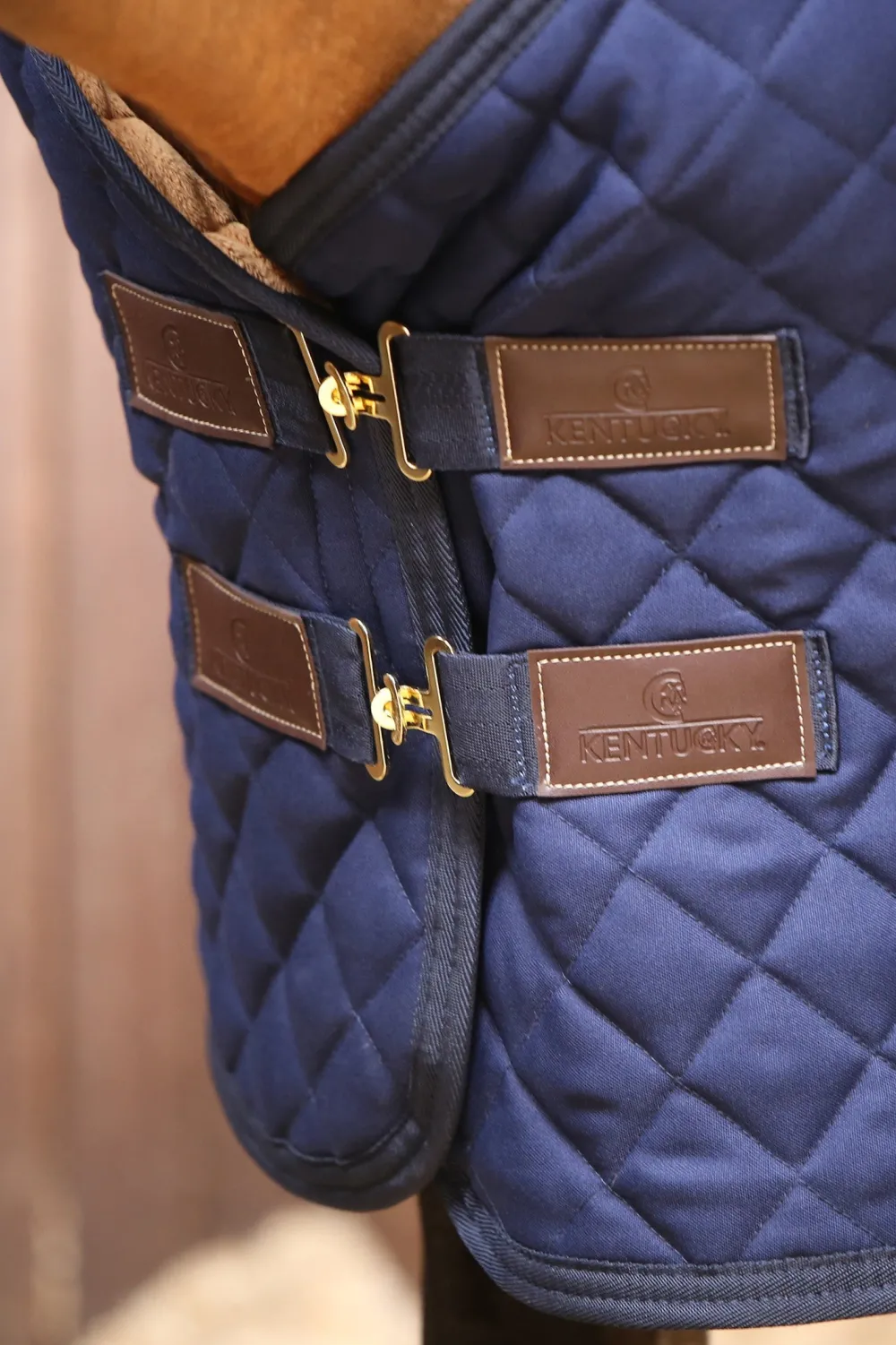 Kentucky Horsewear Hästtäcken & Flughuvor|Kentucky Horsewear-Stalltäcke 400g Navy