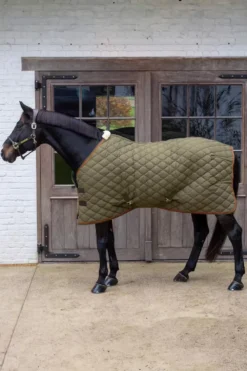 Kentucky Horsewear Hästtäcken & Flughuvor|Kentucky Horsewear-Stalltäcke g Wave Dark Green