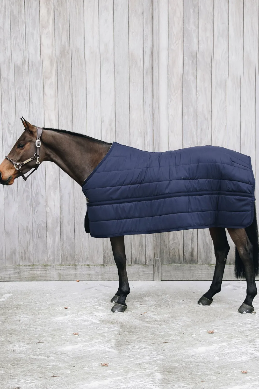 Kentucky Horsewear Hästtäcken & Flughuvor-Stalltäcke Skin Friendly 150g Navy