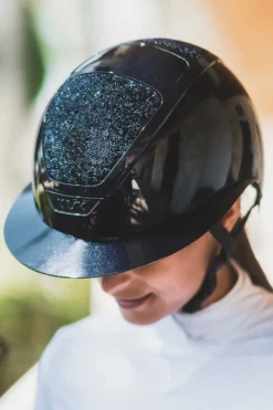 Kask Kask|Ridhjälmar-Star Lady Pure Shine Atlantic Blue Crystal Midnight Mixture Abisso