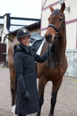 Stierna Equestrian Stierna|Jackor & Kappor-tea Vinterkappa Navy