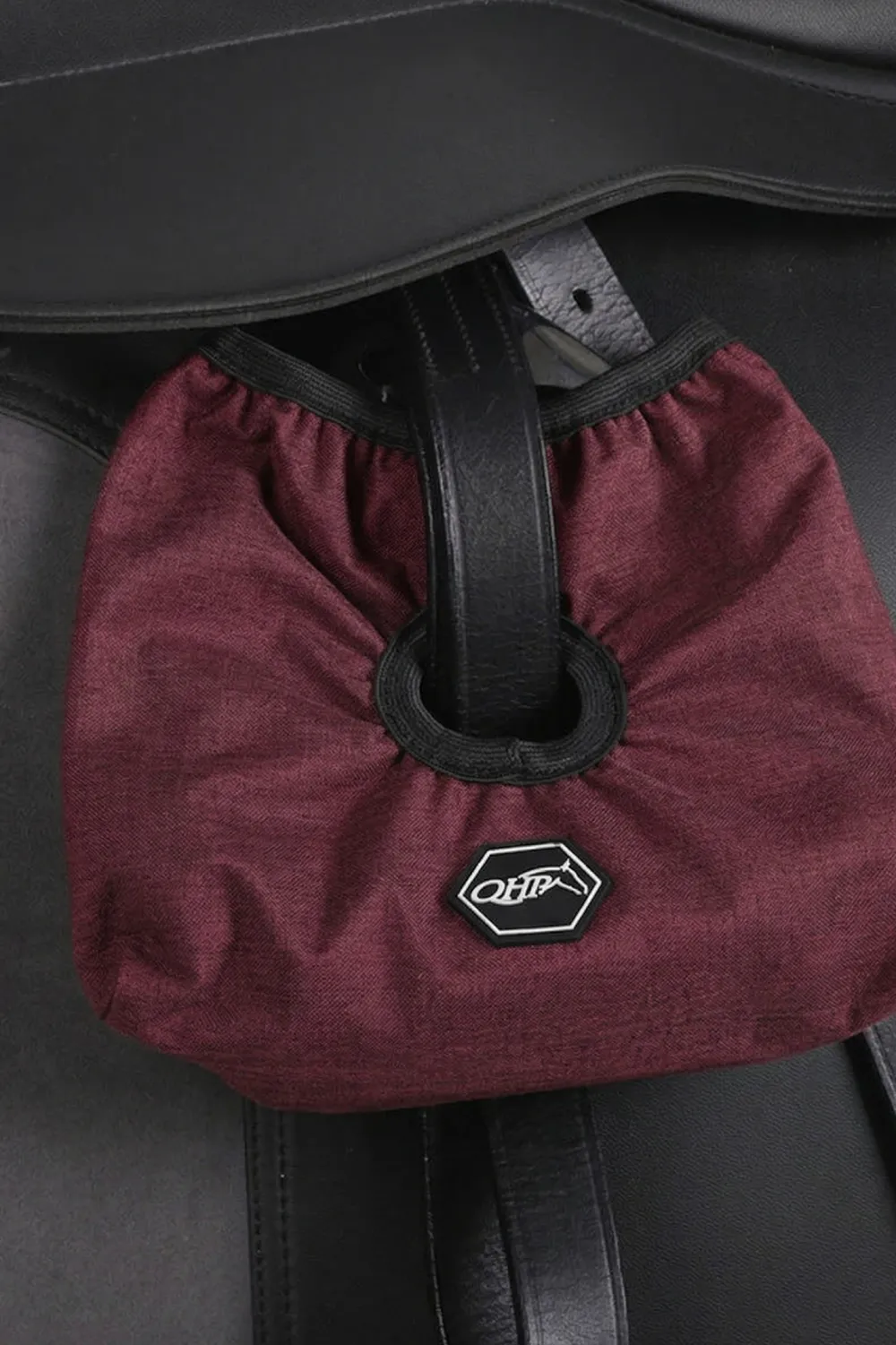 QHP Qhp|Sadlar & Sadelpaddar-Stigbygelskydd Burgundy