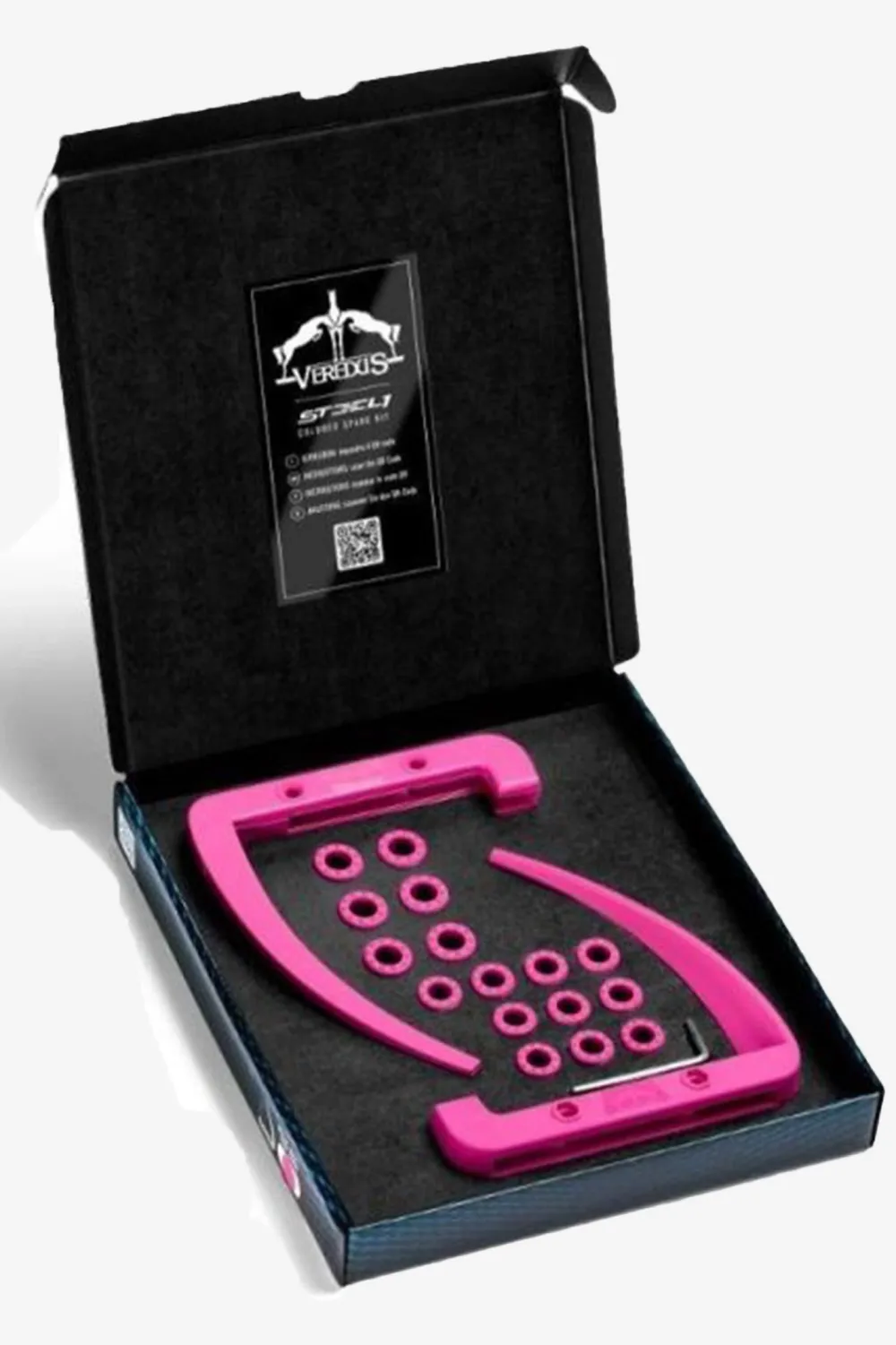 Veredus Veredus|Stigbyglar & Stigläder-Stigbygeltillbehör Steel1 Vita Rosa