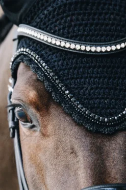 Kentucky Horsewear Schabrak & Huvor-Stone & Pearl Lång Isolerad Huva Svart