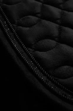LeMieux Schabrak & Huvor|Lemieux-Suede Crysta Dressyrschabrak Svart