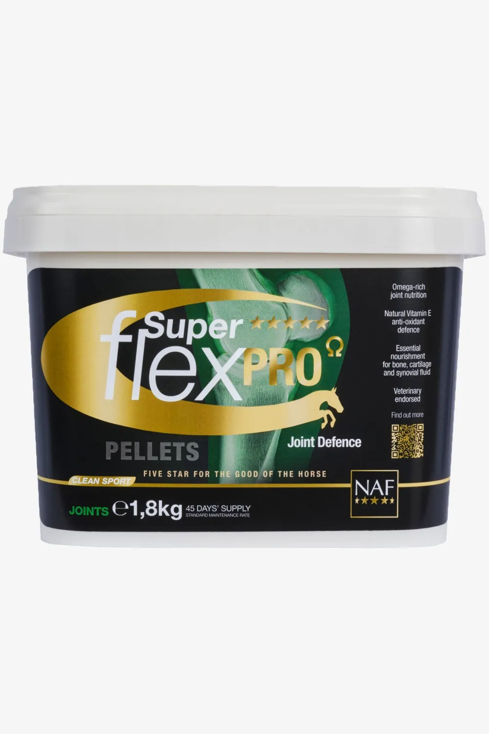 NAF Fodertillskott & Hästgodis|Naf-Superflex PRO Omega 1,8kg
