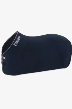 Eskadron Hästtäcken & Flughuvor|Eskadron-Svettäcke Fleece Contrast Core Navy