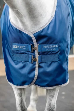 Horseware Hästtäcken & Flughuvor|Horseware-Svettäcke Ionic Imperial Blue/Silver