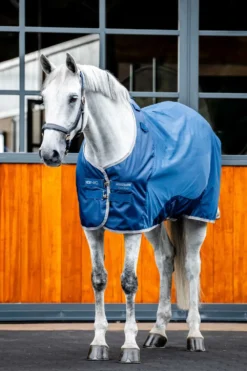 Horseware Hästtäcken & Flughuvor|Horseware-Svettäcke Ionic Imperial Blue/Silver