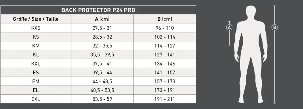 Waldhausen Ryggskydd|Swing-WING p24 Pro Ryggkydd Barn vart