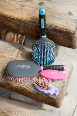 LeMieux Lemieux|Ryktväskor & Ryktborstar-Tangle Tidy Svansborste Blue