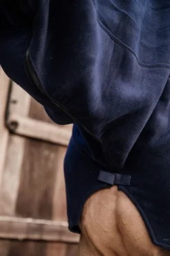Kentucky Horsewear Hästtäcken & Flughuvor-Tjock Fleecehals Navy