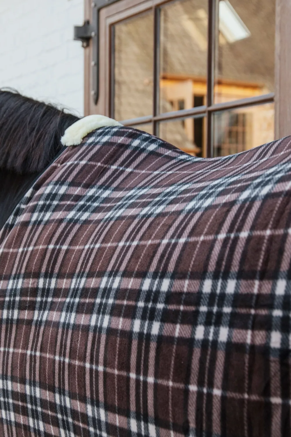 Kentucky Horsewear Hästtäcken & Flughuvor|Kentucky Horsewear-Tjockt Fleecetäcke Brun