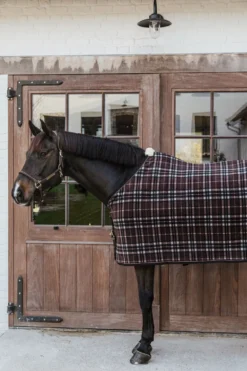 Kentucky Horsewear Hästtäcken & Flughuvor|Kentucky Horsewear-Tjockt Fleecetäcke Brun