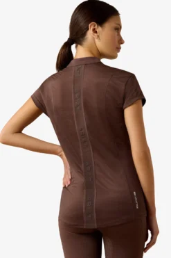 Ariat Ariat|Tröjor & Toppar-Topp Breathe 1/2 Zip Poe Brown