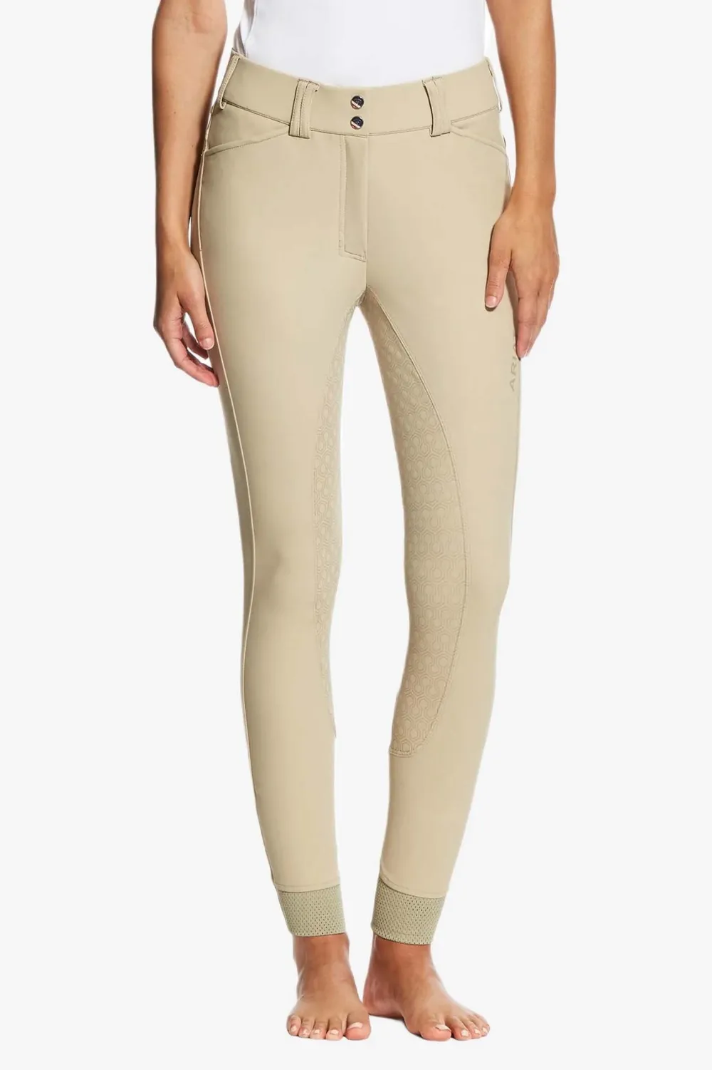 Ariat Ariat|Ridbyxor & Tights-Tri Factor Ridbyxor Full Grip Tan