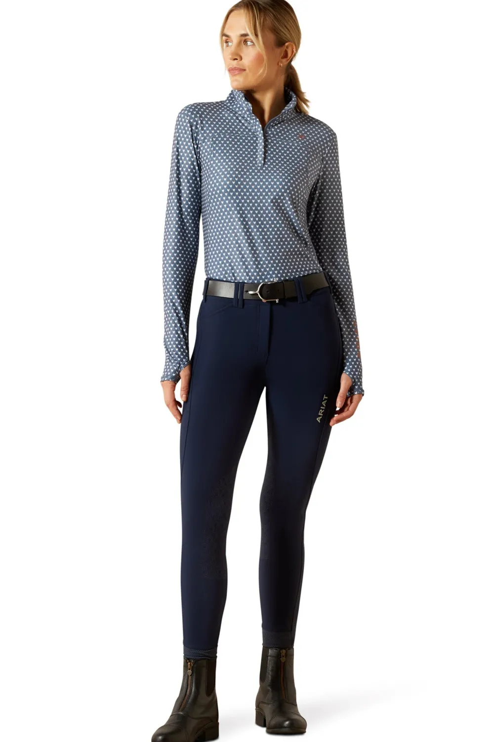 Ariat Ariat|Tröjor & Toppar-Tröja owe 3.0 Navy Print