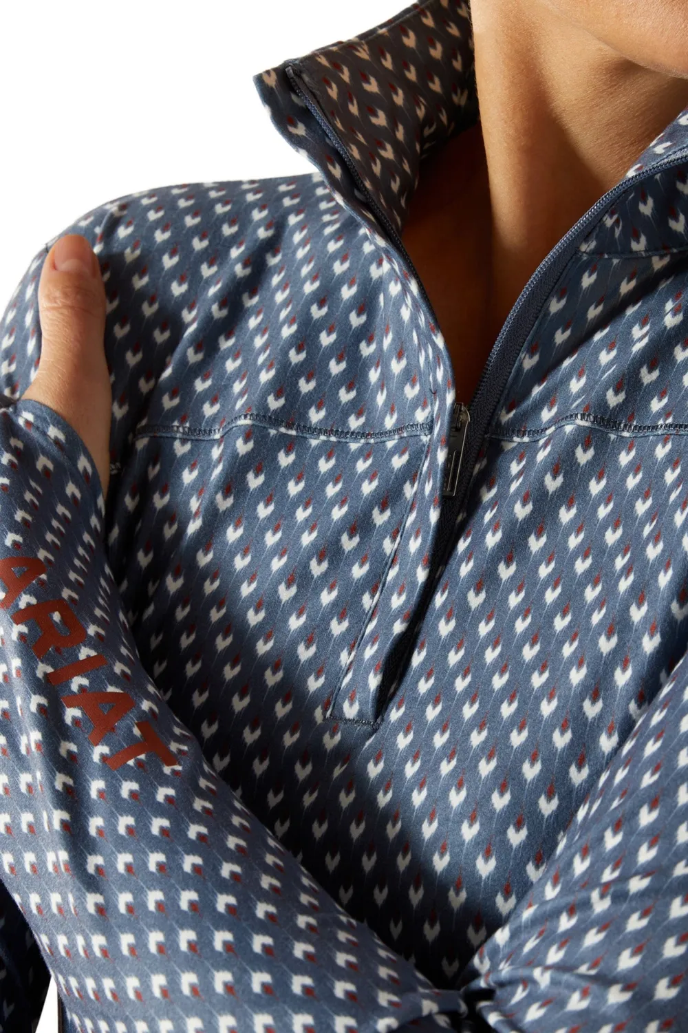 Ariat Ariat|Tröjor & Toppar-Tröja owe 3.0 Navy Print