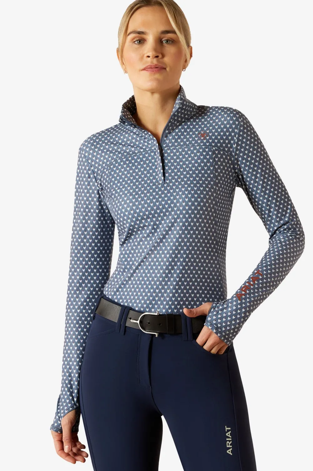 Ariat Ariat|Tröjor & Toppar-Tröja owe 3.0 Navy Print