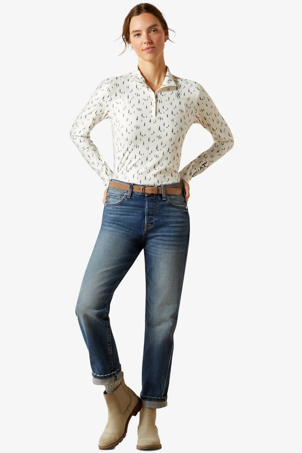 Ariat Ariat|Tröjor & Toppar-Träningtröja owe 3,0 1/4 Zip Foret Hore