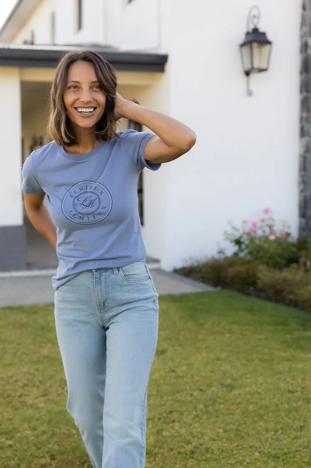 LeMieux Lemieux|Tröjor & Toppar-T-shirt Classic Powder Blue