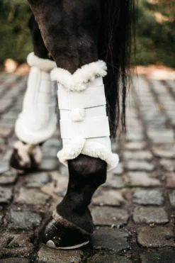 Kentucky Horsewear Benskydd & Benlindor-Turnout Damasker Air Vit