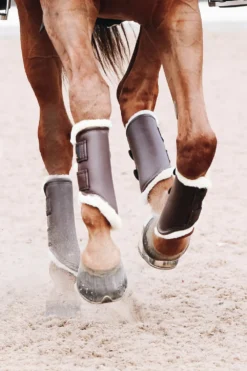 Kentucky Horsewear Benskydd & Benlindor-Turnout Daaker äder Bak Brun