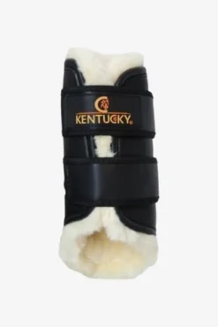 Kentucky Horsewear Kentucky Horsewear|Benskydd & Benlindor-Turnout Damasker Läder Bak Svart