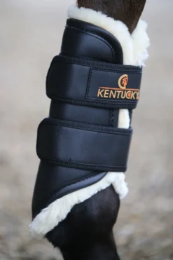 Kentucky Horsewear Benskydd & Benlindor-Turnout Daaker Läder Fra vart