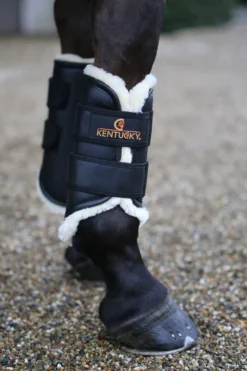 Kentucky Horsewear Benskydd & Benlindor-Turnout Daaker Läder Fra vart