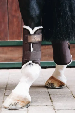 Kentucky Horsewear Benskydd & Benlindor-Turnout Damasker Solimbra Bak Brun