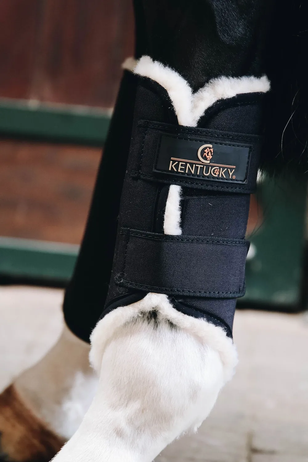 Kentucky Horsewear Kentucky Horsewear|Benskydd & Benlindor-Turnout Damasker Solimbra Fram Svart