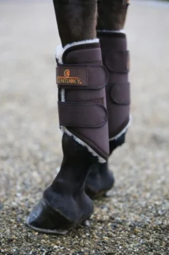Kentucky Horsewear Benskydd & Benlindor-Turnout Damasker Solimbra Fram Brun